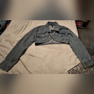 Windsor Blue Cropped Jean Jacket